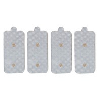 Électrodes adhésives Kinefis Double Snap 5x10cm (Sac 4 unités) Électrodes adhésives Kinefis Double Snap 5x10cm (Sac 4 unités)