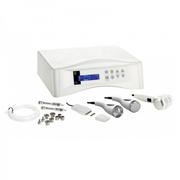 MultiEquipement avec quatre fonctions : Microdermabrasion + Ultrasons + Marteau Froid et Chaleur + Peeling Ultrasonique MultiEquipement avec quatre fonctions : Microdermabrasion + Ultrasons + Marteau Froid et Chaleur + Peeling Ultrasonique