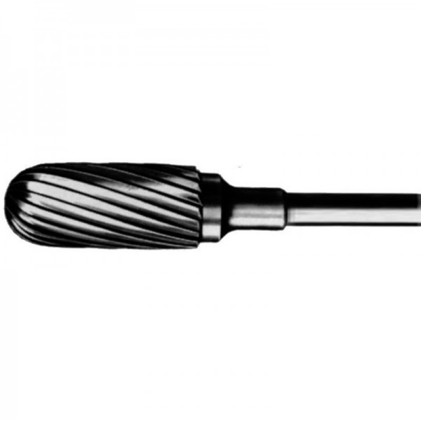 Fraise en carbure de tungstène 1546 : abrasion moyenne-fine. Idéal pour finir de rendre les ongles rugueux Fraise en carbure de tungstène 1546 : abrasion moyenne-fine. Idéal pour finir de rendre les ongles rugueux