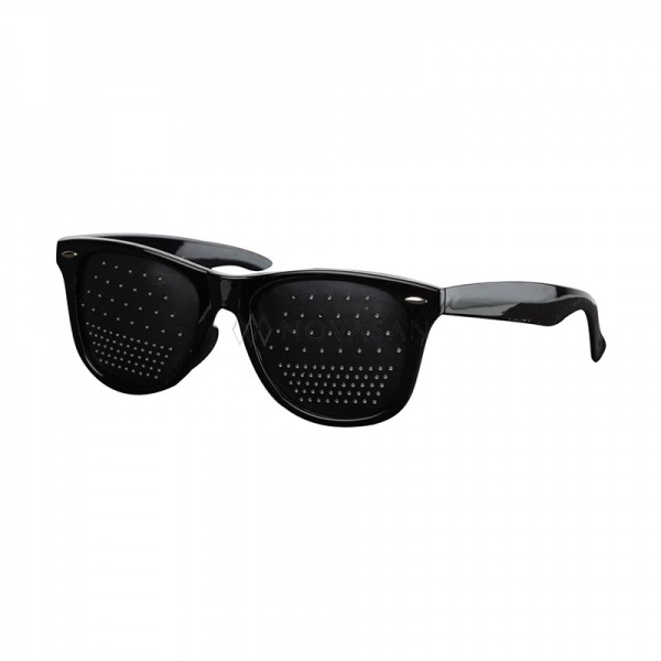 Lunettes à sténopé pour entraîneur d'exercices oculaires Lunettes à sténopé pour entraîneur d'exercices oculaires