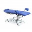 Fauteuil d'examen gynécologique électrique : trois sections, avec réglage en hauteur, cuissardes gynécologiques, coussin cervical et Trendelenburg compensé Fauteuil d'examen gynécologique électrique : trois sections, avec réglage en hauteur, cuissardes gynécologiques, coussin cervical et Trendelenburg compensé