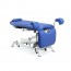 Fauteuil d'examen gynécologique électrique : trois sections, avec réglage en hauteur, cuissardes gynécologiques, coussin cervical et Trendelenburg compensé Fauteuil d'examen gynécologique électrique : trois sections, avec réglage en hauteur, cuissardes gynécologiques, coussin cervical et Trendelenburg compensé