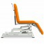 Chaise électrique : trois sections, type brancard, avec réglage de la hauteur et prise faciale (deux modèles disponibles) Chaise électrique : trois sections, type brancard, avec réglage de la hauteur et prise faciale (deux modèles disponibles)