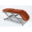 Civière d'examen hydraulique : trois sections, type chaise avec porte-rouleau et bouchon facial (deux modèles disponibles) Civière d'examen hydraulique : trois sections, type chaise avec porte-rouleau et bouchon facial (deux modèles disponibles)