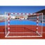 Ensemble de poteaux de buts Futsal et Handball métalliques transférables