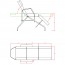 Fauteuil brancard esthétique Mylo : Structure fixe à trois corps, inclinaison du dossier et repose-pieds réglables et finitions de haute qualité Fauteuil brancard esthétique Mylo : Structure fixe à trois corps, inclinaison du dossier et repose-pieds réglables et finitions de haute qualité