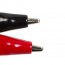 Câble avec pinces crocodiles 3,5 cm : compatible avec l'électrostimulateur d'acupuncture ITO ES-130 Câble avec pinces crocodiles 3,5 cm : compatible avec l'électrostimulateur d'acupuncture ITO ES-130