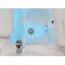 Fauteuil de pédicure Caln: avec deux moteurs, système de massage cervico-dorsal-lombaire, bain de pieds, douche extensible et lecteur mp3 (deux couleurs)
