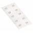 Punaise d'auriculothérapie en acier avec double adhésif en plastique transparent (0,2 x 1,5 mm) Punaise d'auriculothérapie en acier avec double adhésif en plastique transparent (0,2 x 1,5 mm)