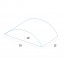 Coussin croissant Kinefis - Différentes couleurs disponibles (15 x 25 x 10 cm) Coussin croissant Kinefis - Différentes couleurs disponibles (15 x 25 x 10 cm)