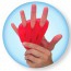 Hand Xtrainers Thera-Band : Accessoire d'exercice multifonctionnel pour doigts, mains, poignets et avant-bras