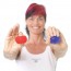 Balles de rééducation Thera-Band Hand Exerciser : Idéal pour le traitement des mains, des doigts et des avant-bras