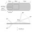 Divan hydraulique multifonctionnel pour l'ostéopathie : neuf corps, avec dossier négatif inclinable, accoudoirs, pli central, position Trendelenburg et roues escamotables Divan hydraulique multifonctionnel pour l'ostéopathie : neuf corps, avec dossier négatif inclinable, accoudoirs, pli central, position Trendelenburg et roues escamotables