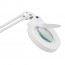 Lampe loupe large à lumière fluorescente à trois grossissements (base enroulable) Lampe loupe large à lumière fluorescente à trois grossissements (base enroulable)