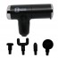 Pistolet de massage BackPack Mini : Petite taille, design ultra léger, quatre têtes et quatre vitesses de massage - DERNIÈRES UNITÉS