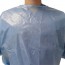 Blouses jetables imperméables 52 gr : EPI catégorie III, avec poignets et fermeture arrière en coton, sans latex (5 unités) Blouses jetables imperméables 52 gr : EPI catégorie III, avec poignets et fermeture arrière en coton, sans latex (5 unités)
