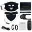 Masque de photobiomodulation pour le visage et le cou : luminothérapie LED rouge et infrarouge pour le rajeunissement Masque de photobiomodulation pour le visage et le cou : luminothérapie LED rouge et infrarouge pour le rajeunissement