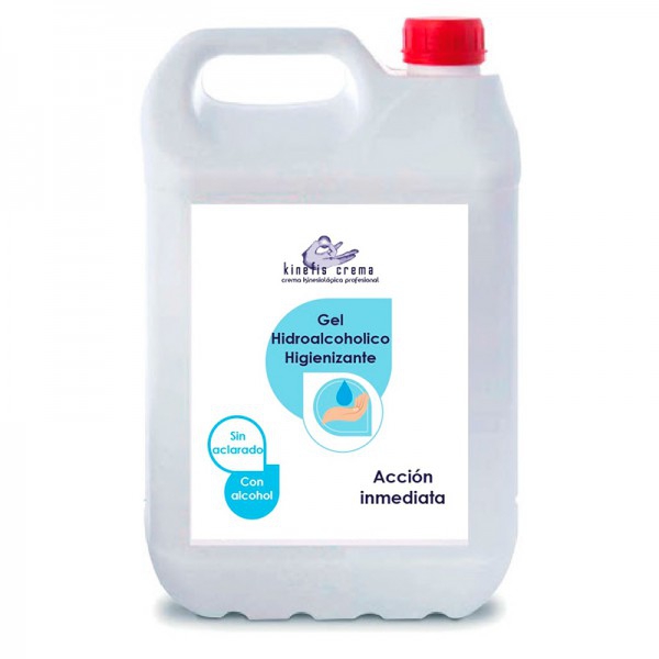 Gel hydroalcoolique désinfectant Kinefis Raer (bouteille de 5 litres) Gel hydroalcoolique désinfectant Kinefis Raer (bouteille de 5 litres)