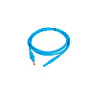 Câble résistif avec connecteur mâle 4mm pour électrodes myofasciales : compatible avec Diacare 5000 et Globus Beauty 6000