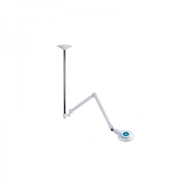Lampe d'examen MS Ceiling LED 8W : version support plafond incluse. ALLUMÉ ÉTEINT Lampe d'examen MS Ceiling LED 8W : version support plafond incluse. ALLUMÉ ÉTEINT