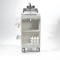 Chariot multifonctionnel Häp pour professionnels en gris clair Chariot multifonctionnel Häp pour professionnels en gris clair