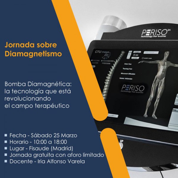 CONFERENCE SUR LE DIAMAGNETISME-POMPE DIAMAGNETIQUE : LA TECHNOLOGIE QUI REVOLUTIONNE LE DOMAINE THERAPEUTIQUE - SUR PLACE - 25-03-2023 CONFERENCE SUR LE DIAMAGNETISME-POMPE DIAMAGNETIQUE : LA TECHNOLOGIE QUI REVOLUTIONNE LE DOMAINE THERAPEUTIQUE - SUR PLACE - 25-03-2023