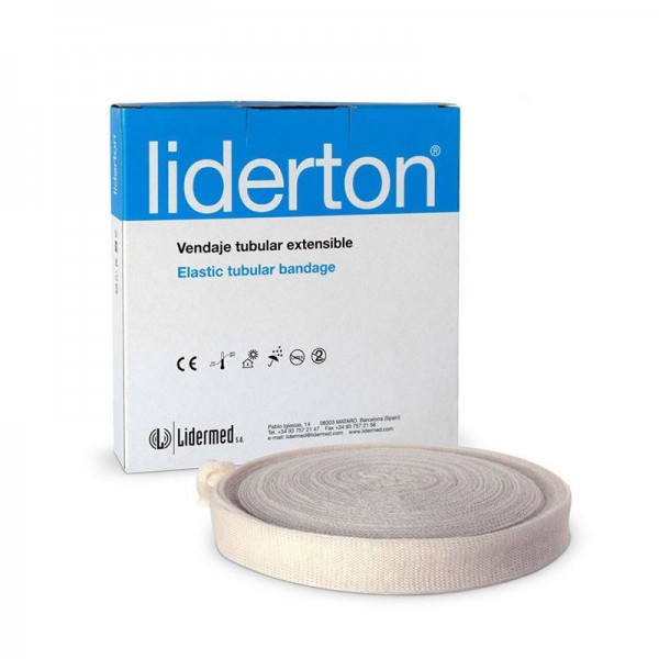 Liderton - Tubiton : Bandage tubulaire extensible. Idéal pour la protection sous plâtre (100% coton)