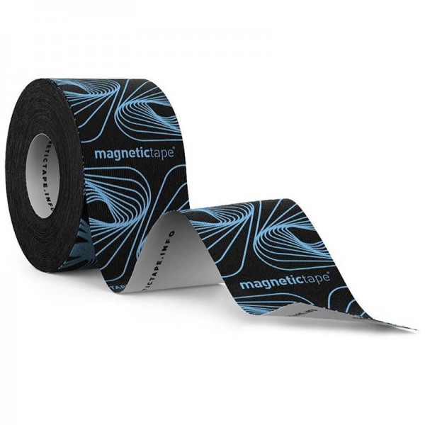 Bandage élastique adhésif Magnetic Tape : Intègre des particules magnétiques pour multiplier ses effets thérapeutiques (mesures : 5m x 5cm)