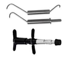 Marteaux, crochets et structures pour la thérapie manuelle Marteaux, crochets et structures pour la thérapie manuelle