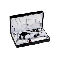 Poignée à piles type C avec rhéostat, spéculum nasal 9mm économie Riester, vide 2.7V Poignée à piles type C avec rhéostat, spéculum nasal 9mm économie Riester, vide 2.7V