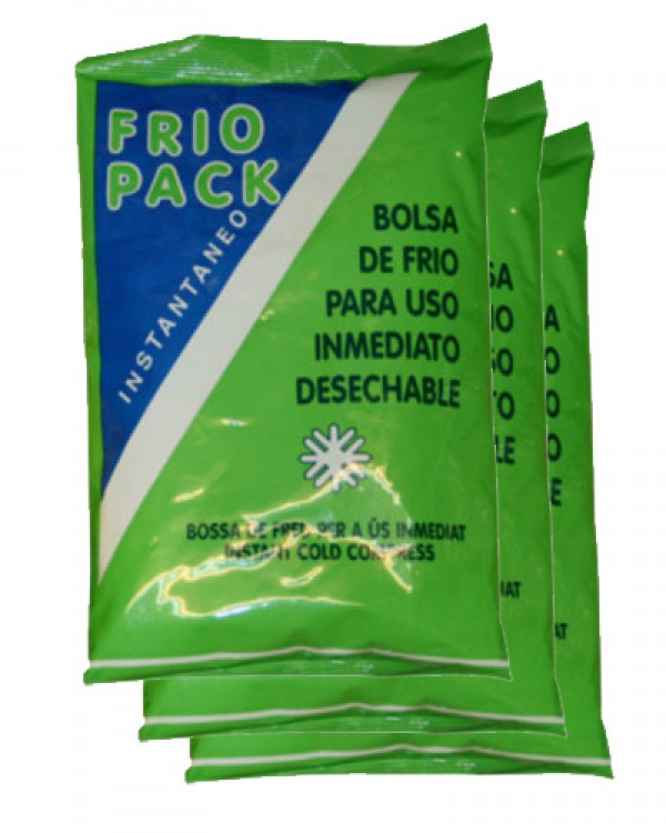 Pack de 24 unités de sacs froids instantanés (Mesures : 14 cm X 23 cm)