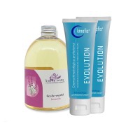 Pack Massage Kinefis Relax : 2 crèmes Kinefis Evolution + Huile de lavande Kinefis : Grand effet calmant, relaxant et rafraîchissant Pack Massage Kinefis Relax : 2 crèmes Kinefis Evolution + Huile de lavande Kinefis : Grand effet calmant, relaxant et rafraîchissant