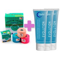 OFFRE PACK BANDAGE TEMTEX : 6 rouleaux de bandage neuromusculaire Temtex Kinesiology tape 5cm X 5m + 3 crèmes Kinefis Evolution 200 cc OFFRE PACK BANDAGE TEMTEX : 6 rouleaux de bandage neuromusculaire Temtex Kinesiology tape 5cm X 5m + 3 crèmes Kinefis Evolution 200 cc