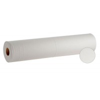 Rouleau de papier pour civière, lisse, pâteux, deux couches (six unités)