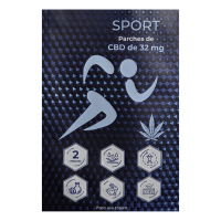 Patch transdermique CBD Sport pour femmes 32 mg : libération prolongée 24 h Patch transdermique CBD Sport pour femmes 32 mg : libération prolongée 24 h