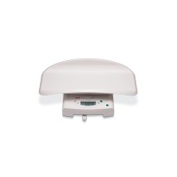 Pèse-bébé numérique Seca 384, usage médical (Classe III) : avec plateau amovible pour pesée debout ou couché