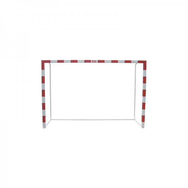 Ensemble de buts Futsal et Handball Metal transportable 80x80mm avec base tube rond Ensemble de buts Futsal et Handball Metal transportable 80x80mm avec base tube rond