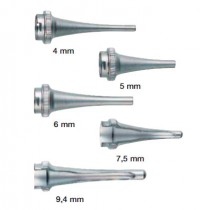 speculum Metallic Riester Ø7,5 mm, 68 mm de longueur, rainurage, réutilisable speculum Metallic Riester Ø7,5 mm, 68 mm de longueur, rainurage, réutilisable