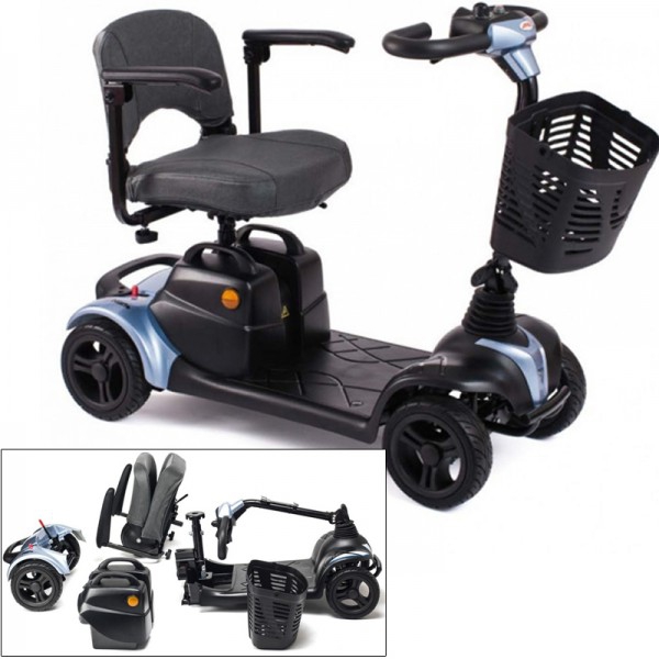 Scooter I-Nano : Compact et démontable en quatre pièces Scooter I-Nano : Compact et démontable en quatre pièces