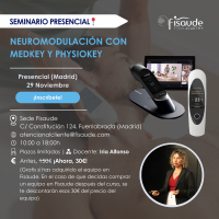 SÉMINAIRE SUR LA NEUROMODULATION AVEC MEDKEY ET PHYSIOKEY - EN PRÉSENTIEL - 29 novembre 2025 SÉMINAIRE SUR LA NEUROMODULATION AVEC MEDKEY ET PHYSIOKEY - EN PRÉSENTIEL - 29 novembre 2025