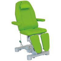 Fauteuil de podologie : réglage électrique de la hauteur, siège à inclinaison électrique, dossier et repose-pieds réglables au gaz (couleurs disponibles) Fauteuil de podologie : réglage électrique de la hauteur, siège à inclinaison électrique, dossier et repose-pieds réglables au gaz (couleurs disponibles)
