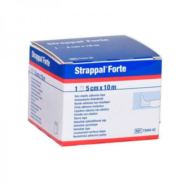Bandage Tape Strappal Forte 5 cm X 10 mètres : Bande adhésive inélastique Bandage Tape Strappal Forte 5 cm X 10 mètres : Bande adhésive inélastique