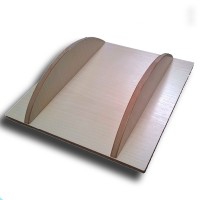 Table Boheler pour exercices de circonduction de la cheville, en bois vernis