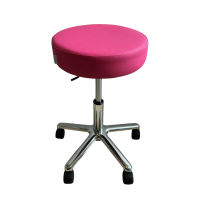 Tabouret bas Kinefis Elite : Hauteur 44-57 cm (Rose) - EXPOSÉ Tabouret bas Kinefis Elite : Hauteur 44-57 cm (Rose) - EXPOSÉ