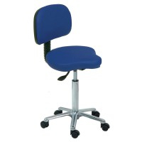 Tabouret moyen de type vélo Kinefis Elite avec dossier : Hauteur 44 - 57 cm et vérin à gaz (Différentes couleurs disponibles) Tabouret moyen de type vélo Kinefis Elite avec dossier : Hauteur 44 - 57 cm et vérin à gaz (Différentes couleurs disponibles)