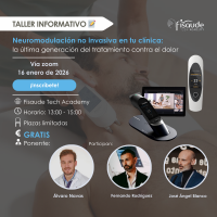 Atelier d'information sur la neuromodulation non invasive en clinique : la dernière génération de traitement de la douleur - 16 janvier 2026 - ZOOM Atelier d'information sur la neuromodulation non invasive en clinique : la dernière génération de traitement de la douleur - 16 janvier 2026 - ZOOM