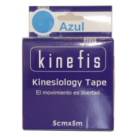 Pansement Neuromusculaire - Kinefis Kinesiology Tape Blue 5 cm x 5 mètres Pansement Neuromusculaire - Kinefis Kinesiology Tape Blue 5 cm x 5 mètres