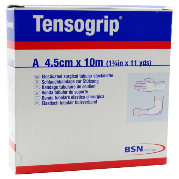 Tensogrip A Child Member : Bandage tubulaire compressif avec coton (4,5 cm x 10 mètres) Tensogrip A Child Member : Bandage tubulaire compressif avec coton (4,5 cm x 10 mètres)