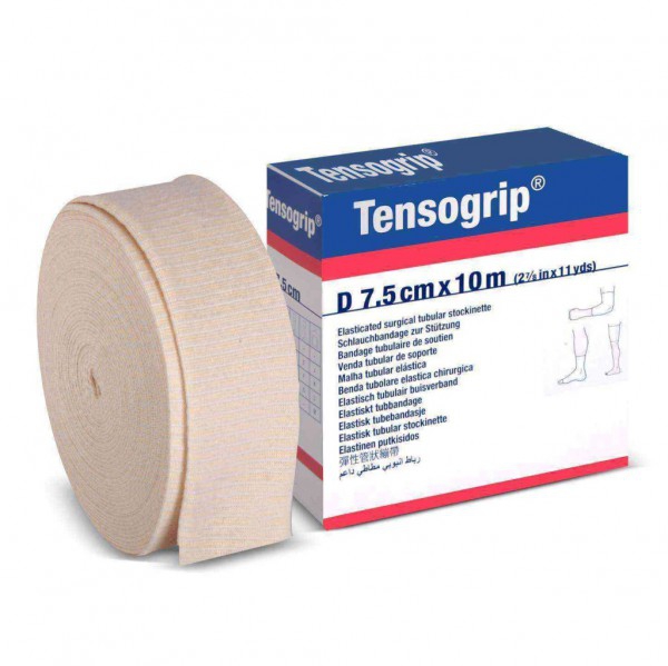 Tensogrip D Thick Arms and Legs : Bandage tubulaire compressif avec coton (7,5 cm x 10 mètres) Tensogrip D Thick Arms and Legs : Bandage tubulaire compressif avec coton (7,5 cm x 10 mètres)