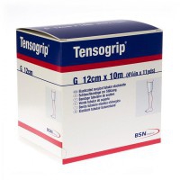 Tensogrip G Jambes épaisses : Bandage tubulaire compressif avec coton (12 cm x 10 mètres)